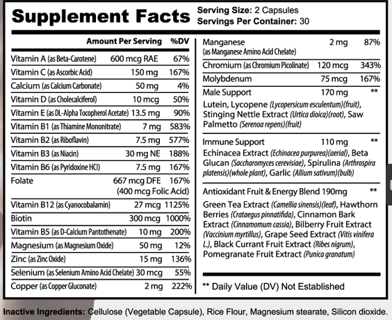 Men's Ultra Vitamin